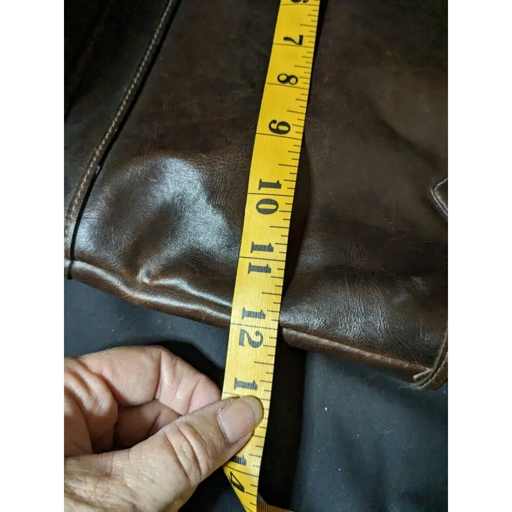 Duck Head‎ Brown Leather Handbag - Picture 10 of 10